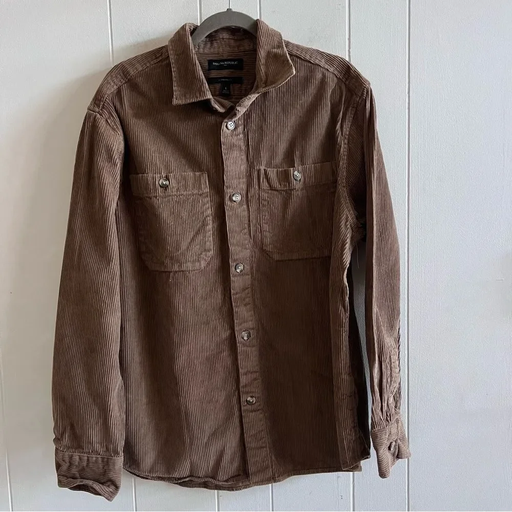 Banana Republic Wide Wale Corduroy Shacket